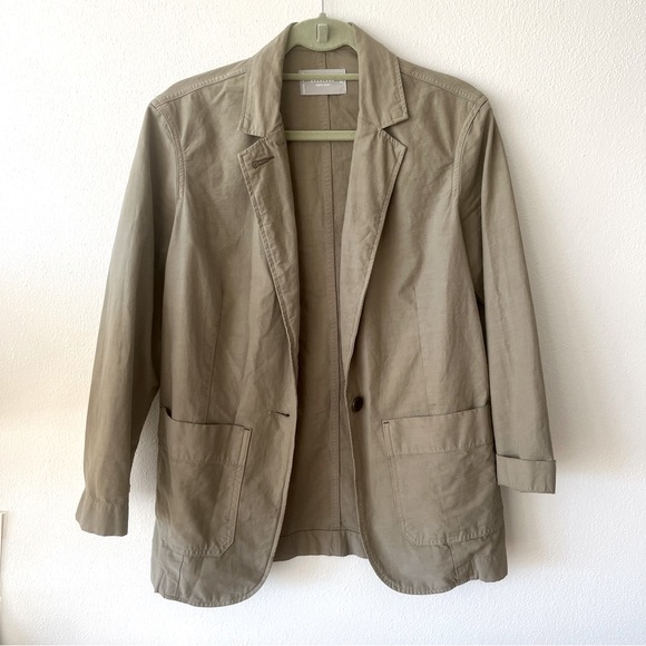 Everlane Fatigue Blazer in Bay Leaf - Picture 2 of 6